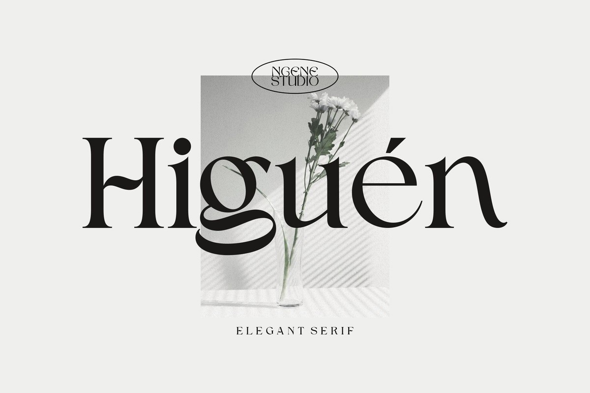 Шрифт Higuen