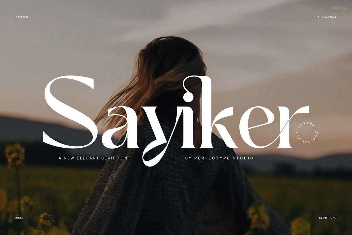 Шрифт Sayiker