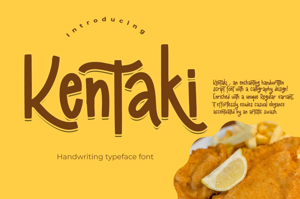 Шрифт Kentaki
