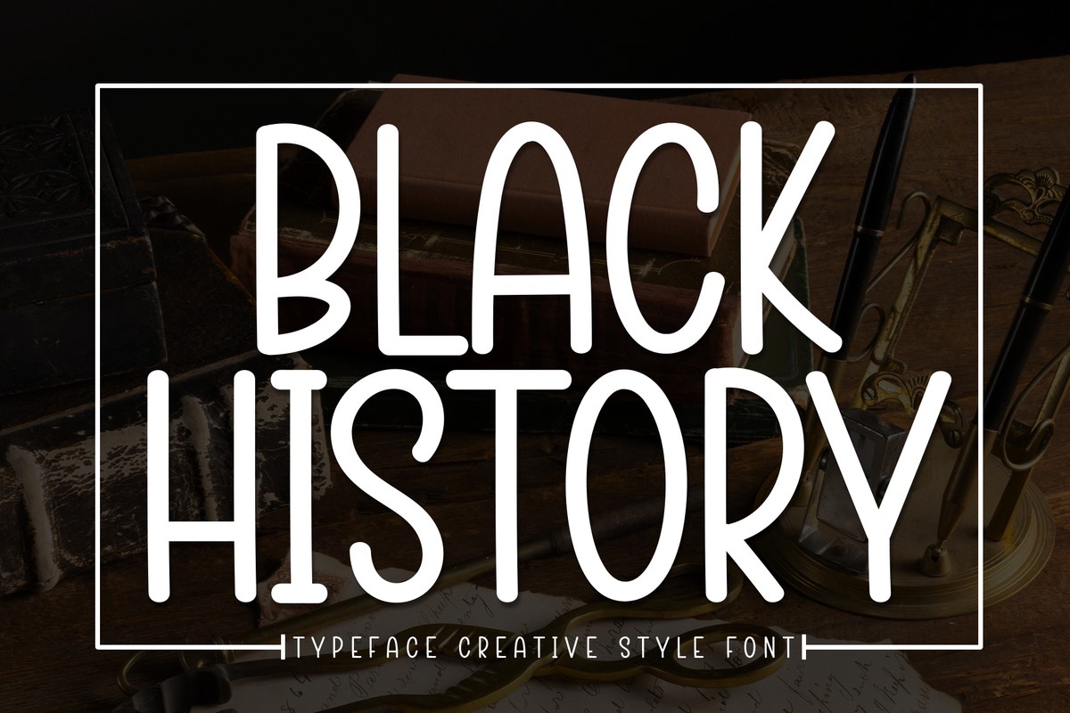 Шрифт Blаck History
