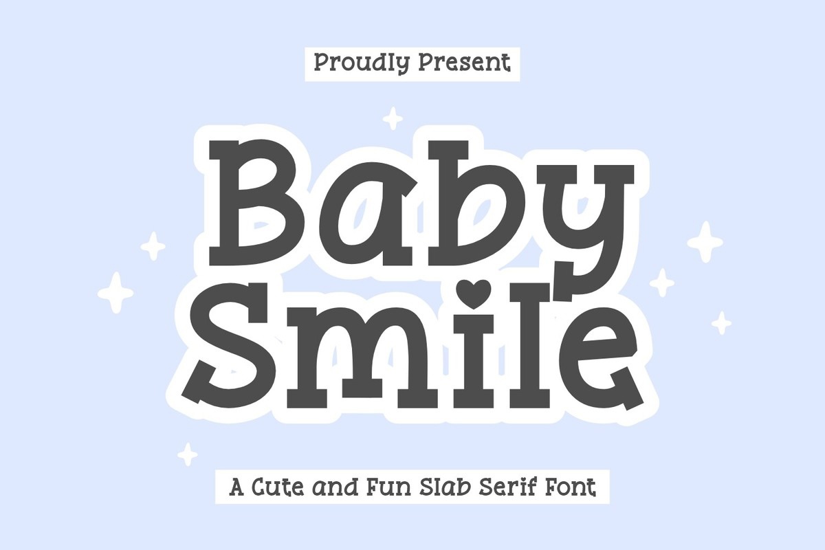 Шрифт Baby Smile