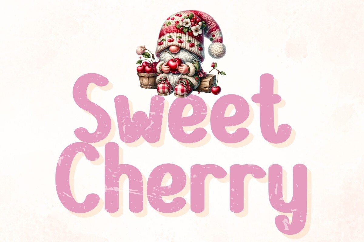 Шрифт Sweet Cherry