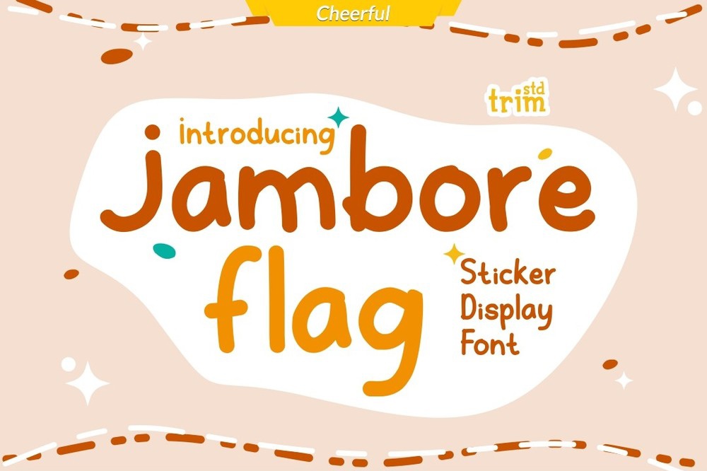 Шрифт Jambore Flag