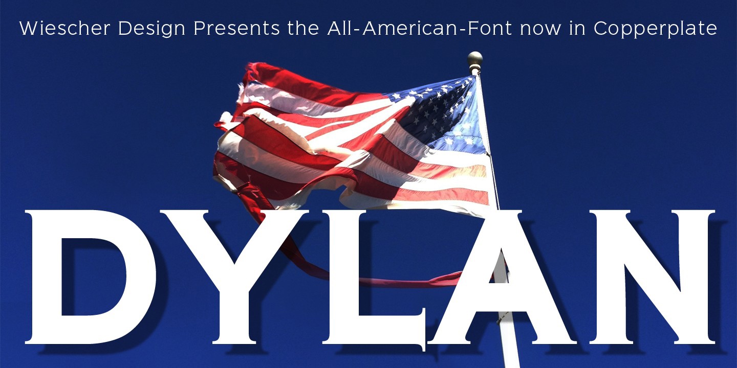 Шрифт Dylan Copperplate