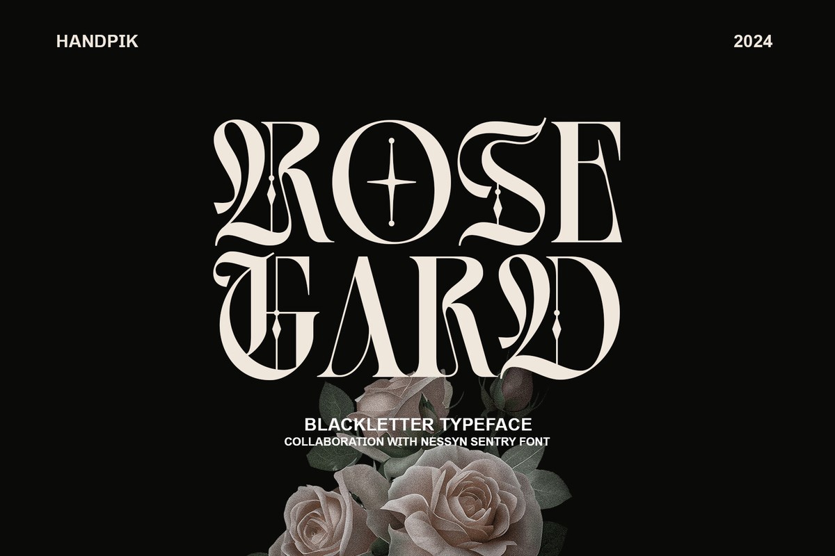 Шрифт Rose Gard