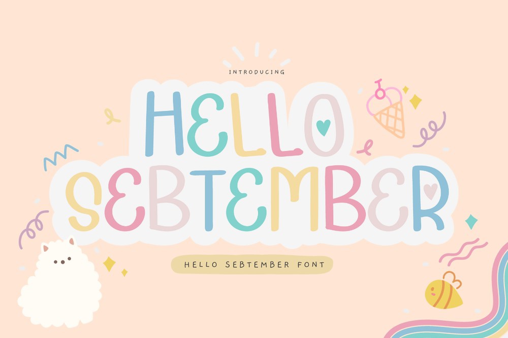 Шрифт Hello September
