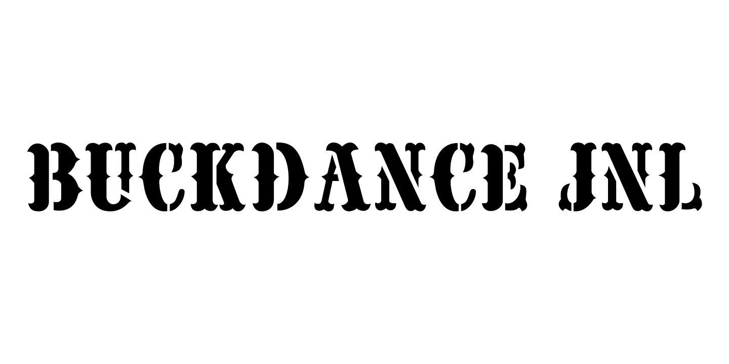 Шрифт Buckdance JNL