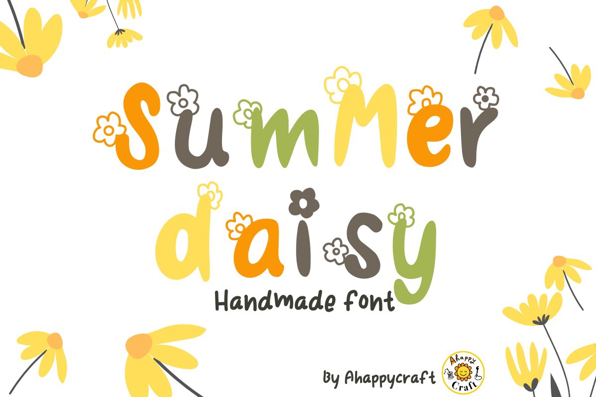 Шрифт Summer Daisy