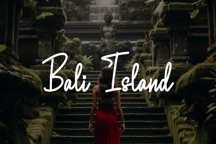 Шрифт Bali Island