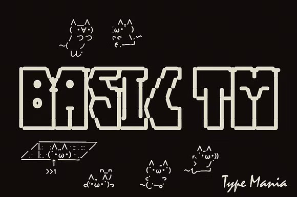 Шрифт Basic TM