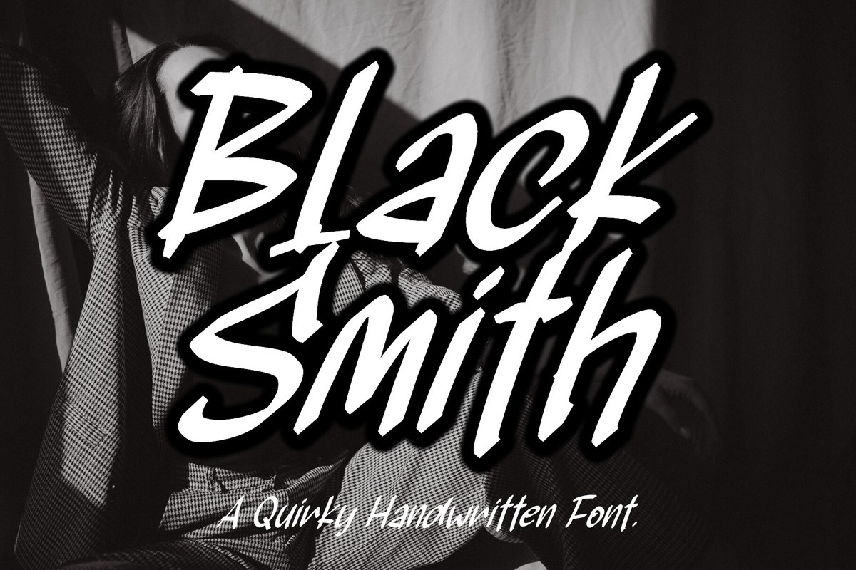 Шрифт Black Smith