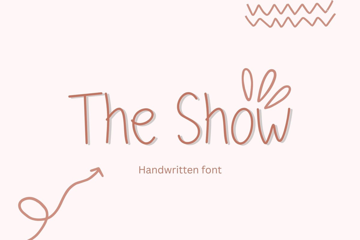 Шрифт The Show