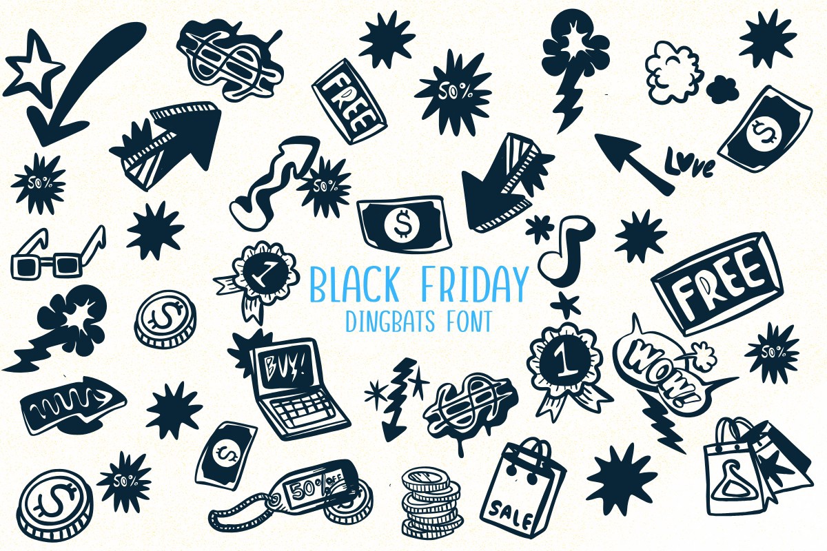 Шрифт Black Friday