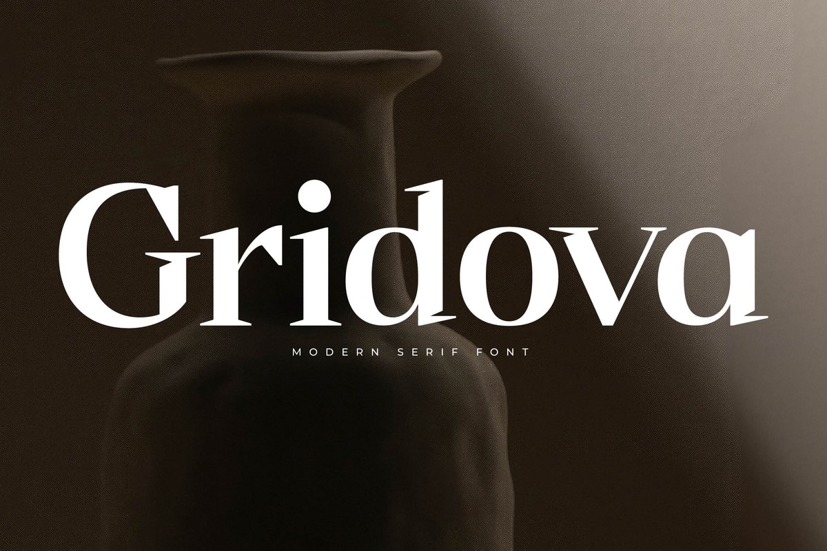 Шрифт Gridova
