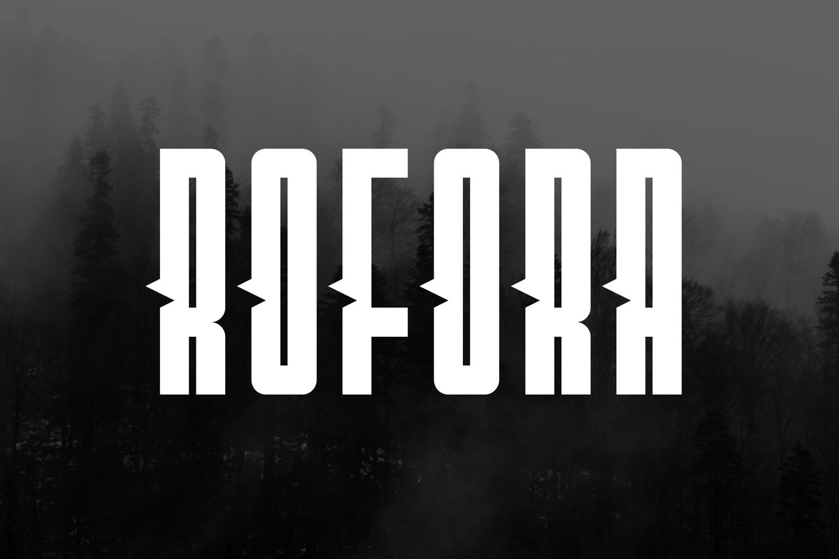 Шрифт Rofora