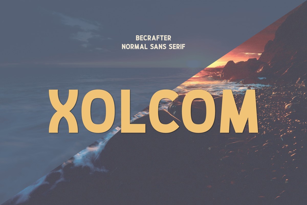Шрифт Xolcom