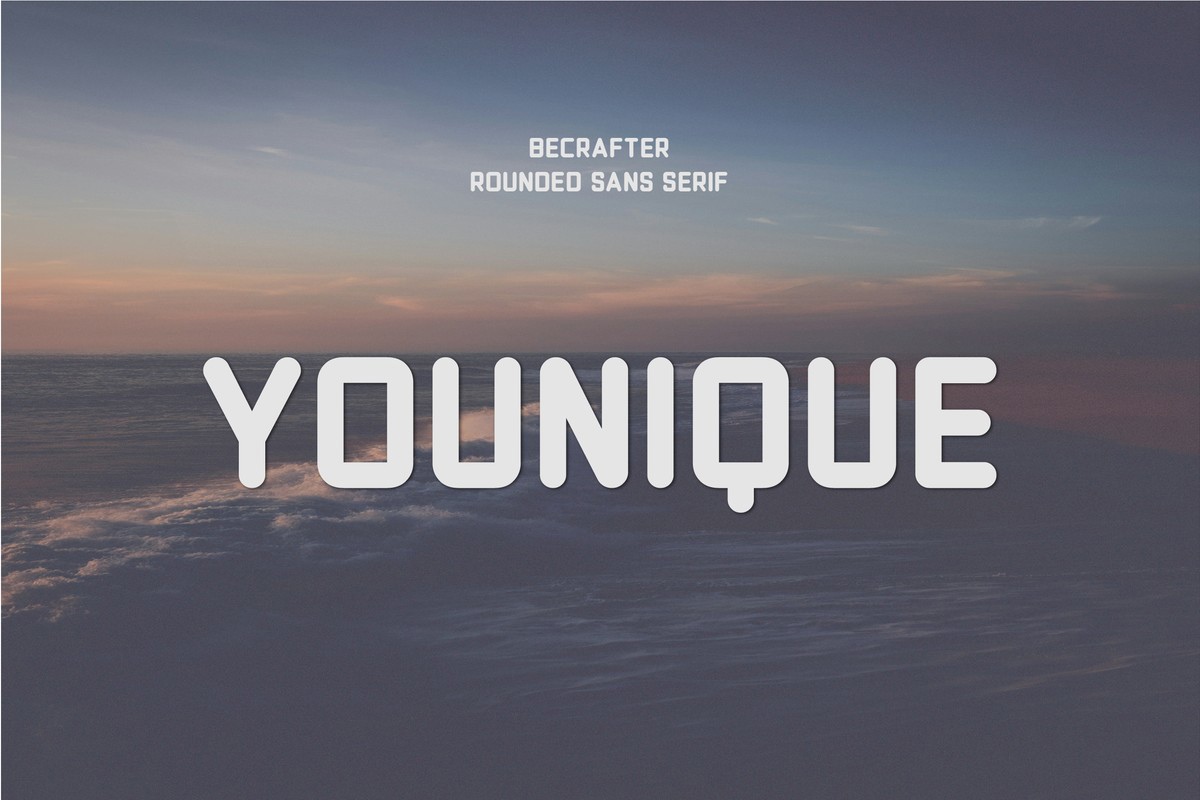 Шрифт Younique Rounded