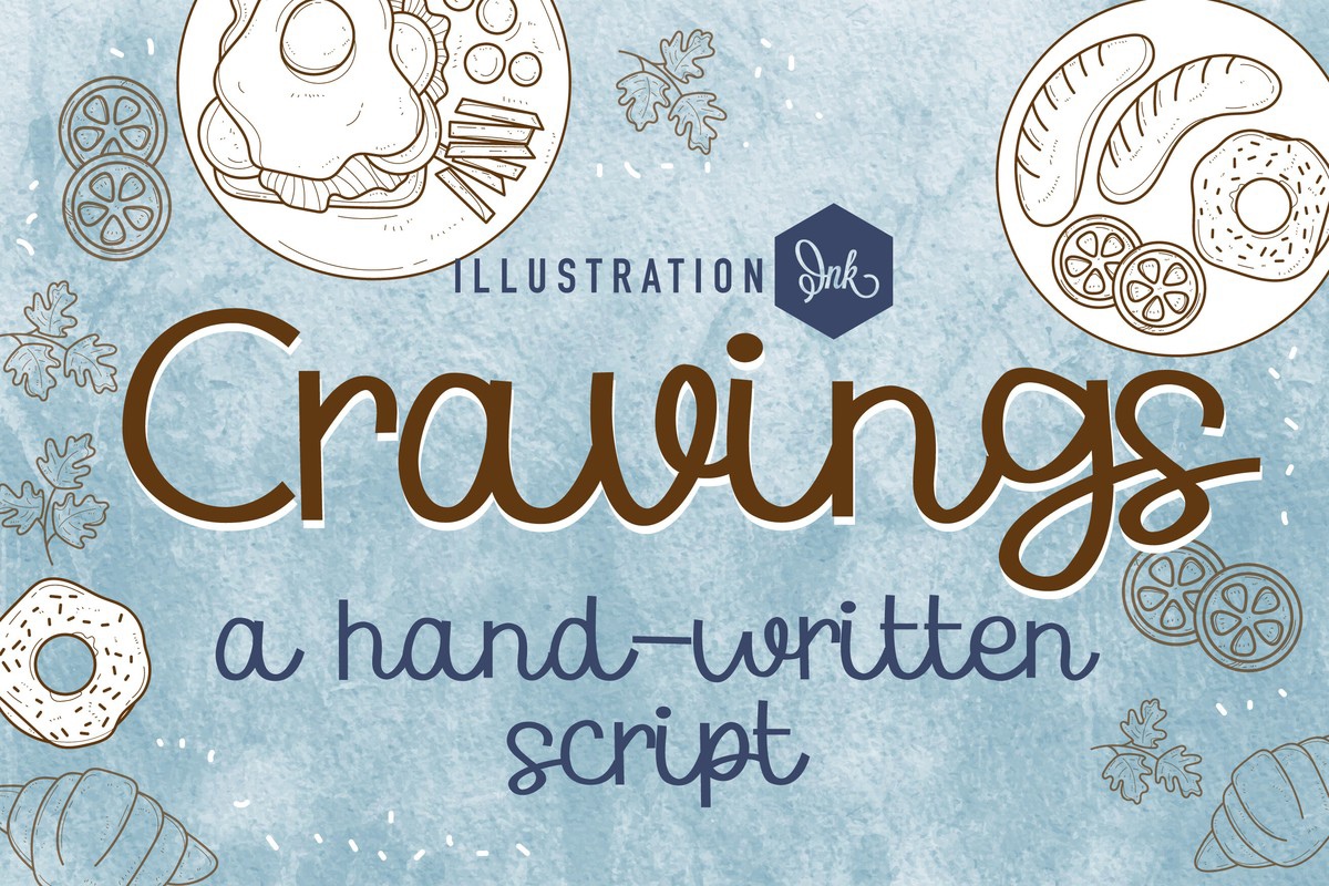 Шрифт ZP Cravings