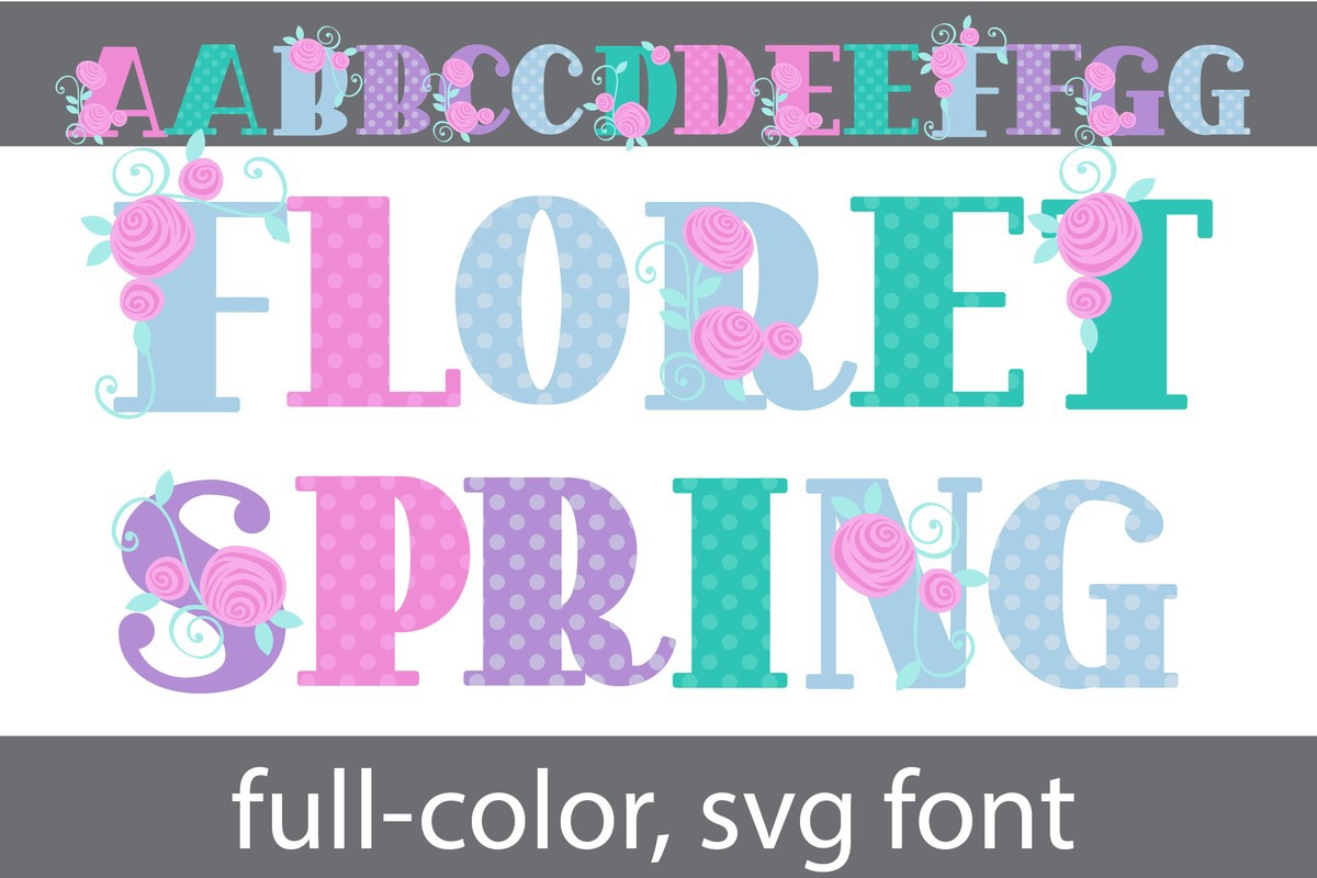 Шрифт Floret Spring CF