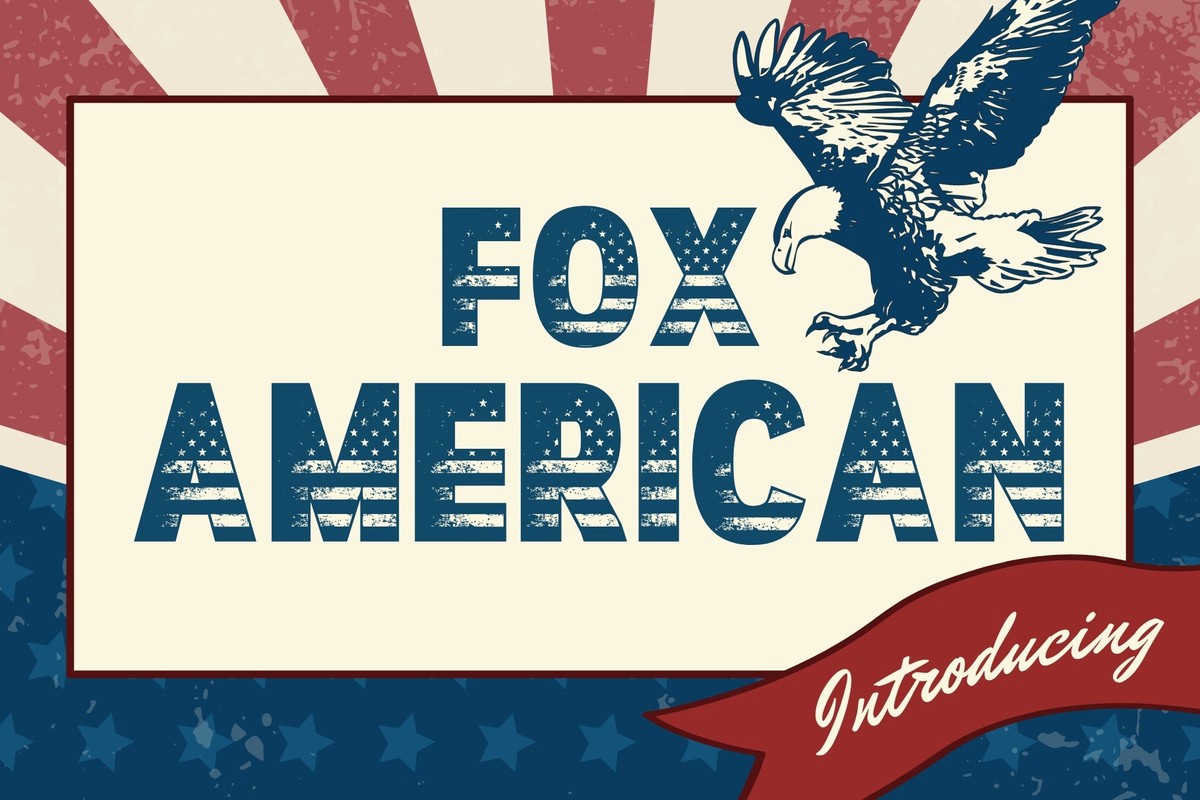 Шрифт Fox American
