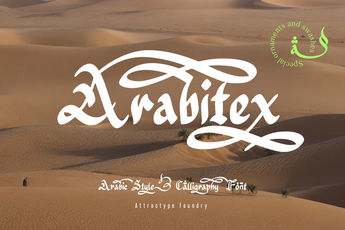 Шрифт Arabitex