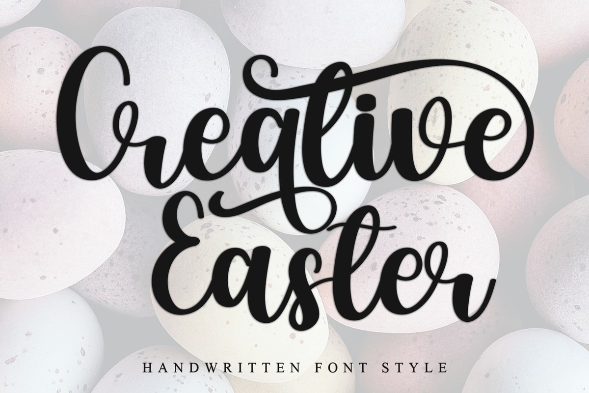 Шрифт Creative Easter