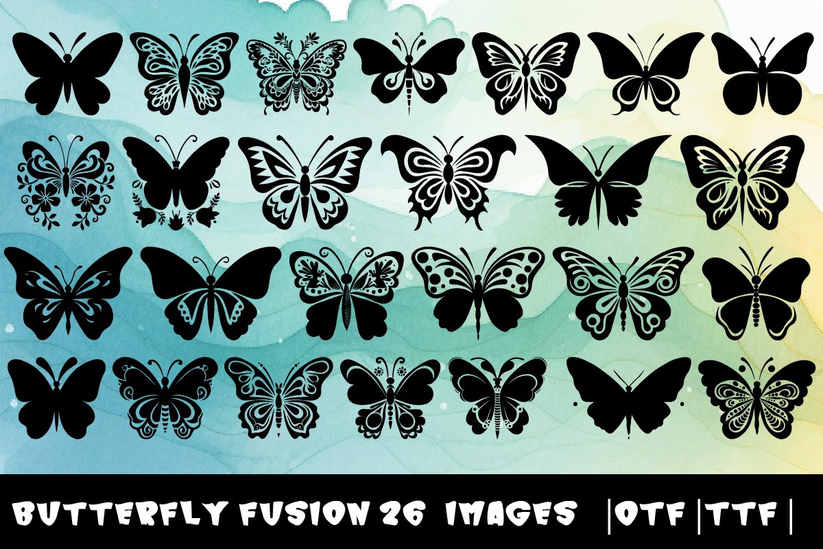 Шрифт Butterfly Fusion