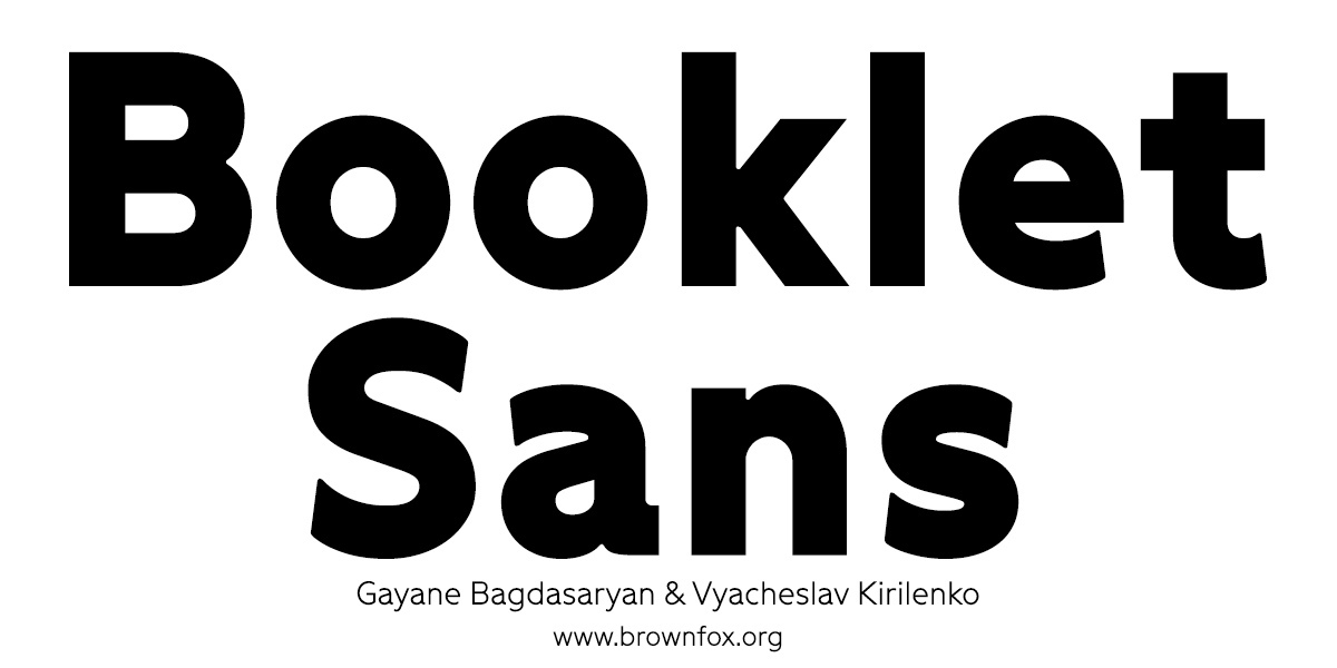 Шрифт Booklet Sans