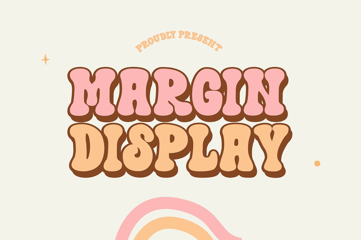 Шрифт Margin Display
