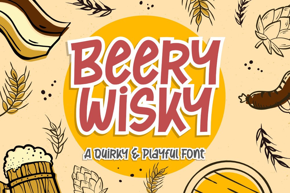 Шрифт Beery Wisky