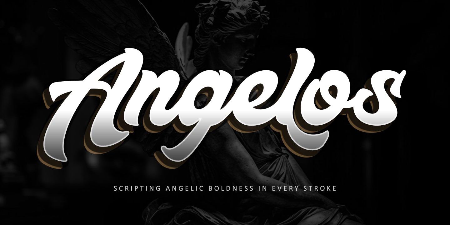 Шрифт Angelos