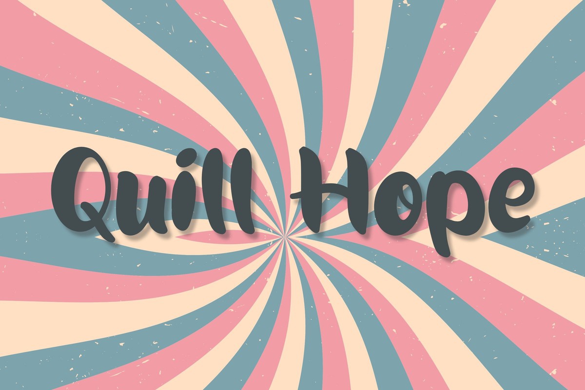 Шрифт Quill Hope