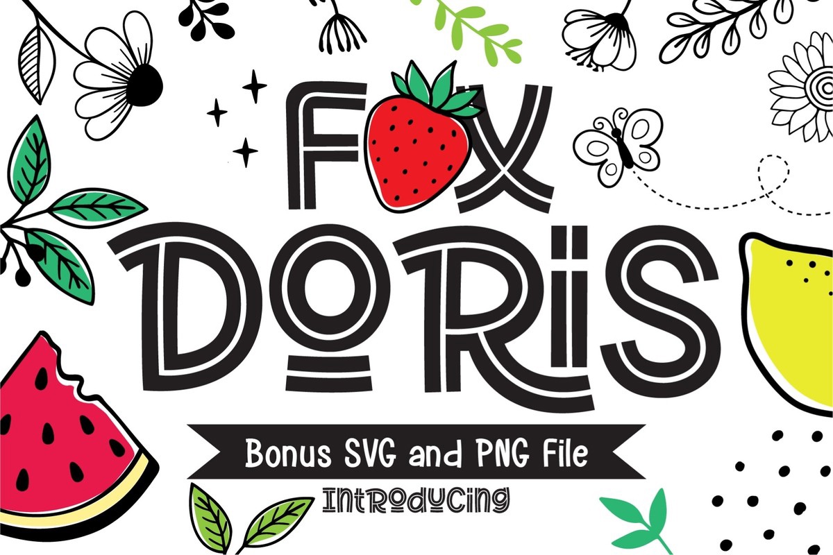 Шрифт Fox Doris