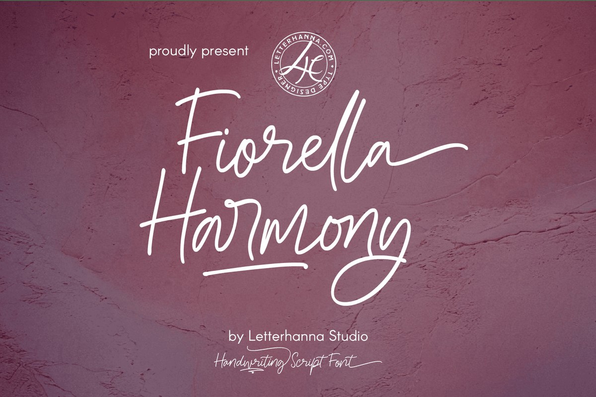 Шрифт Fiorella Harmony