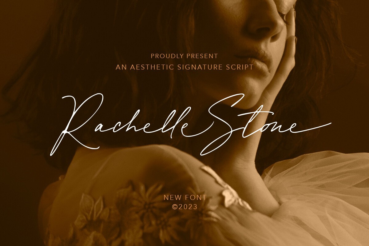 Шрифт Rachelle Stone
