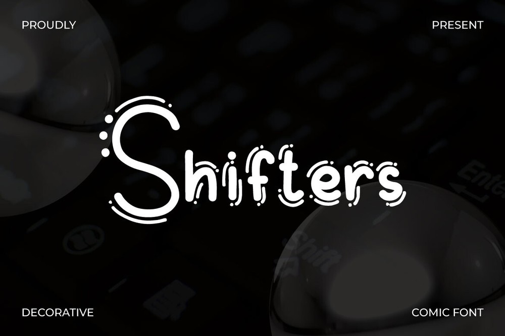 Шрифт Shifters