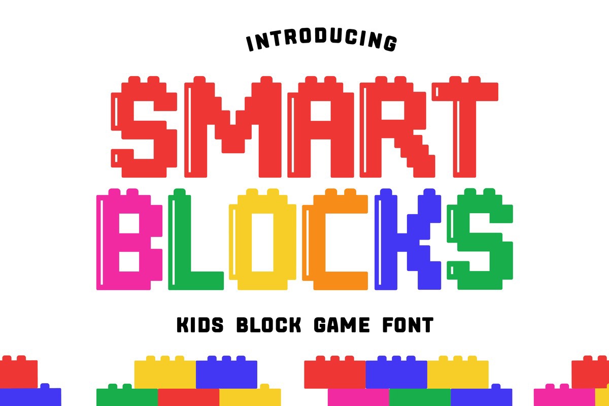 Шрифт Smart Blocks