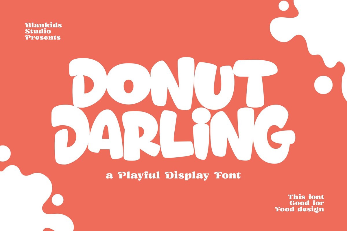 Шрифт Donut Darling