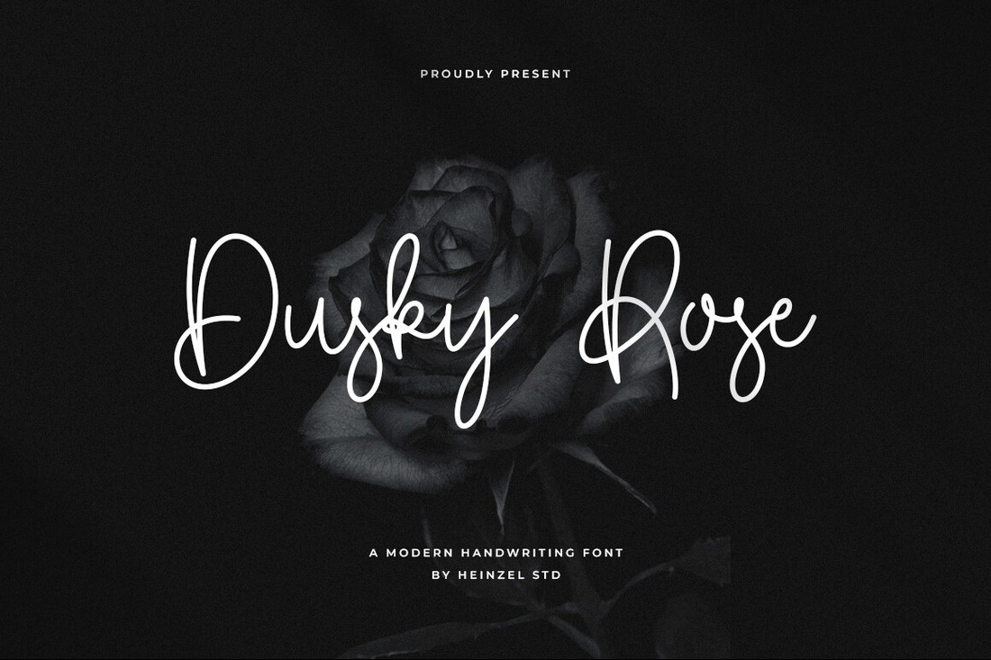 Шрифт Dusky Rose