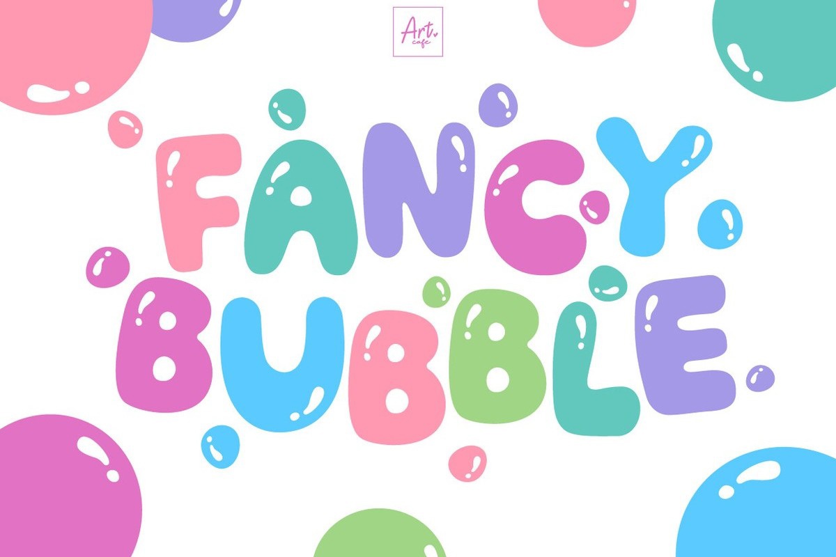 Шрифт Fancy Bubble