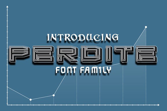 Шрифт Perdite
