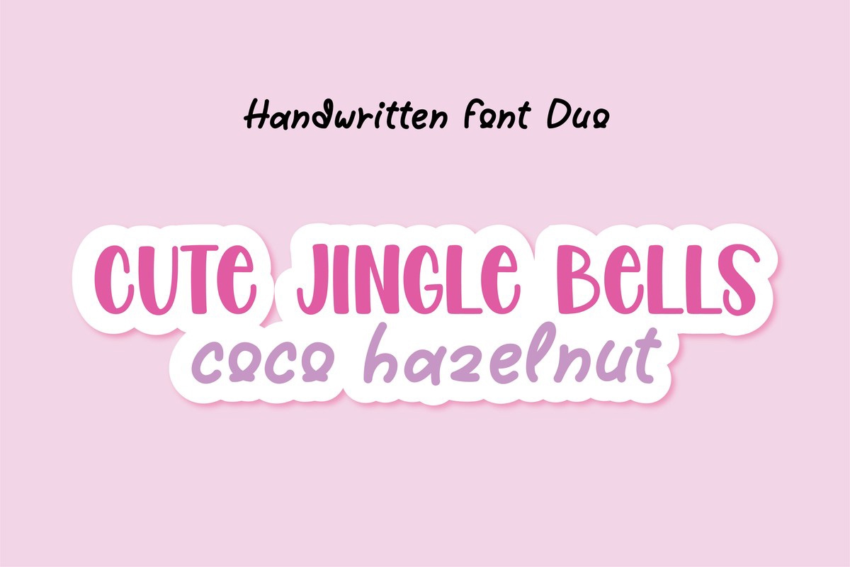 Шрифт Cute Jingle Bells