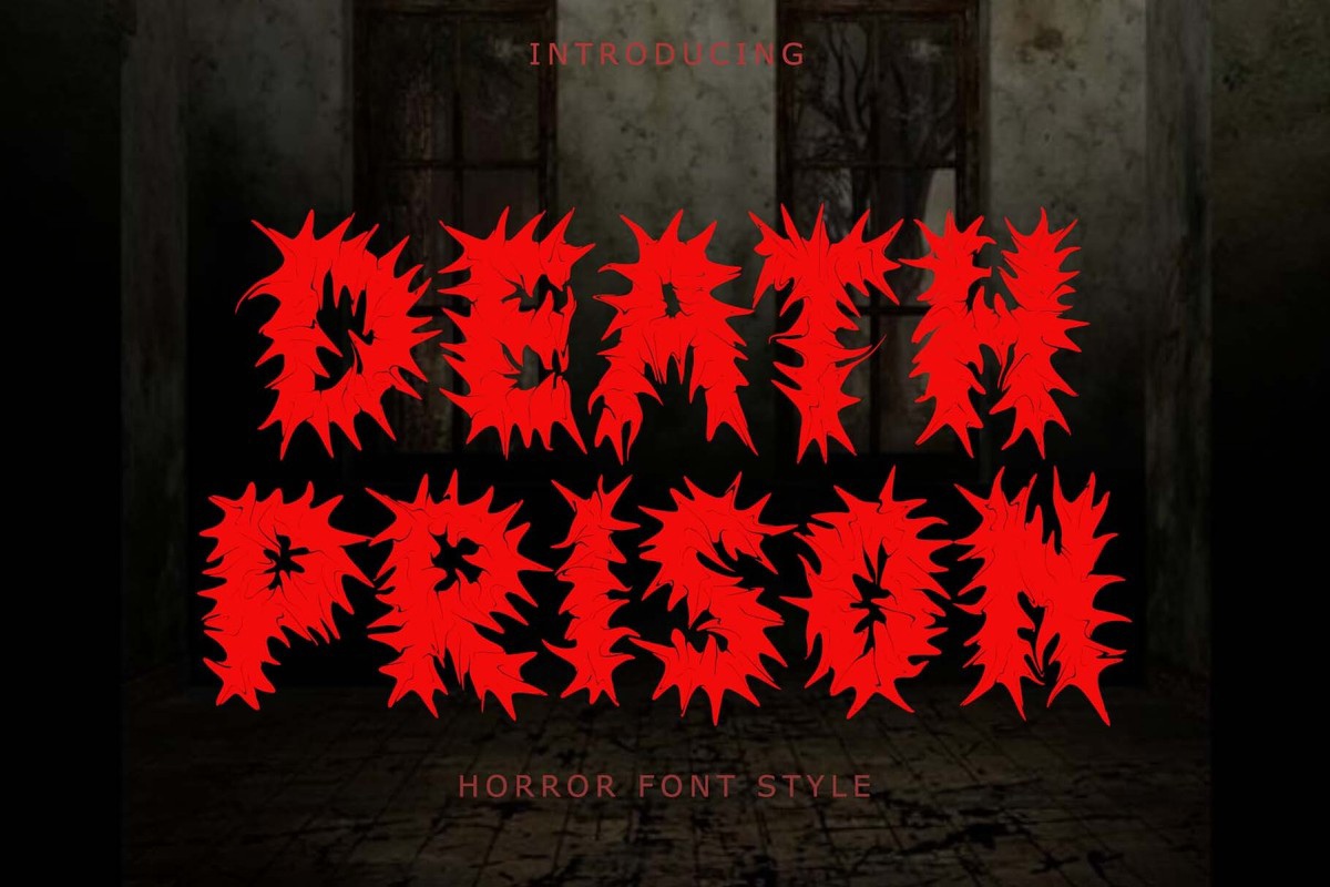 Шрифт Death Prison