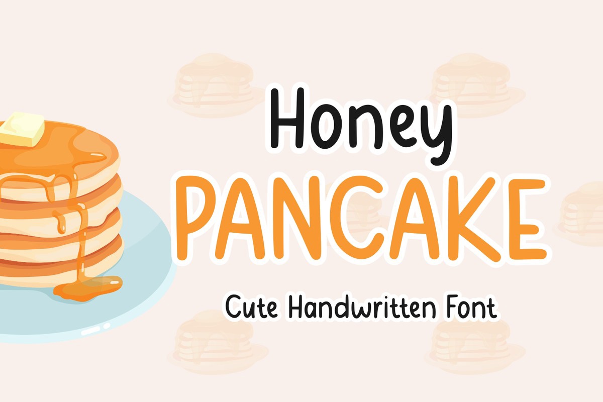 Шрифт Honey Pancake