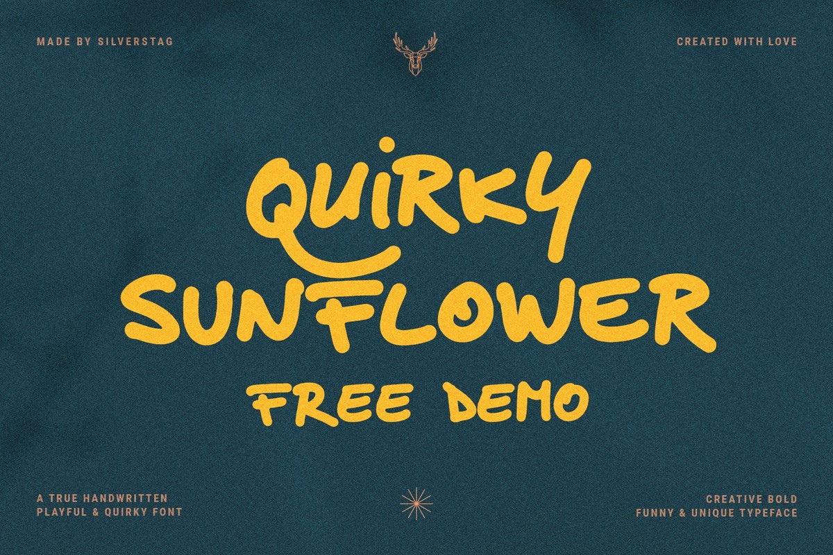 Шрифт Quirky Sunflower