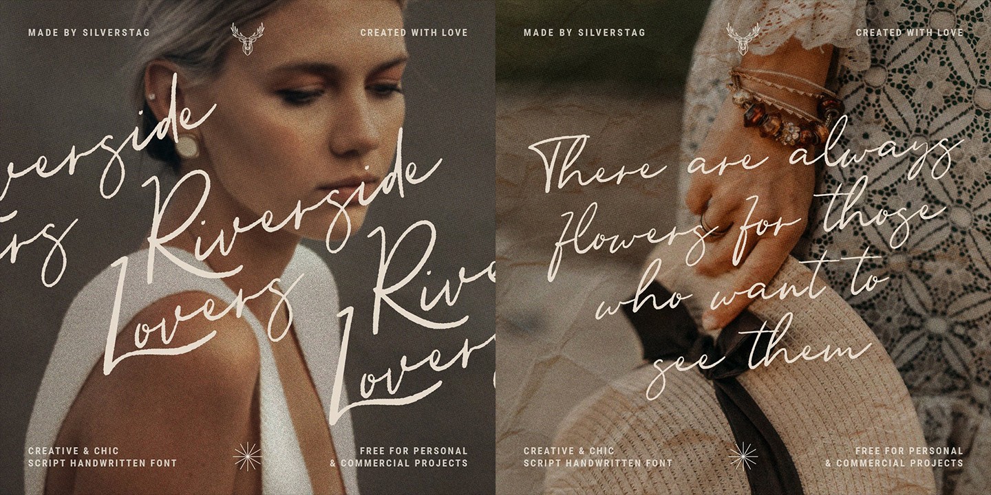 Шрифт Riverside Lovers