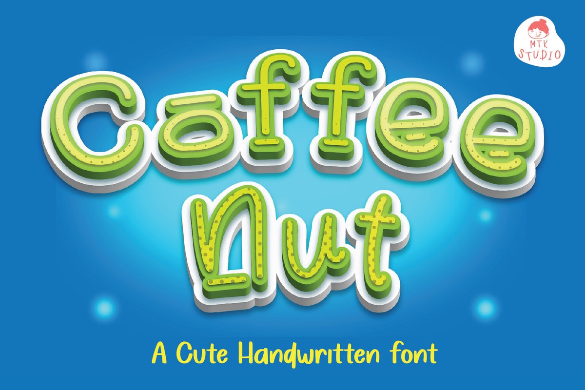 Шрифт Coffeenut