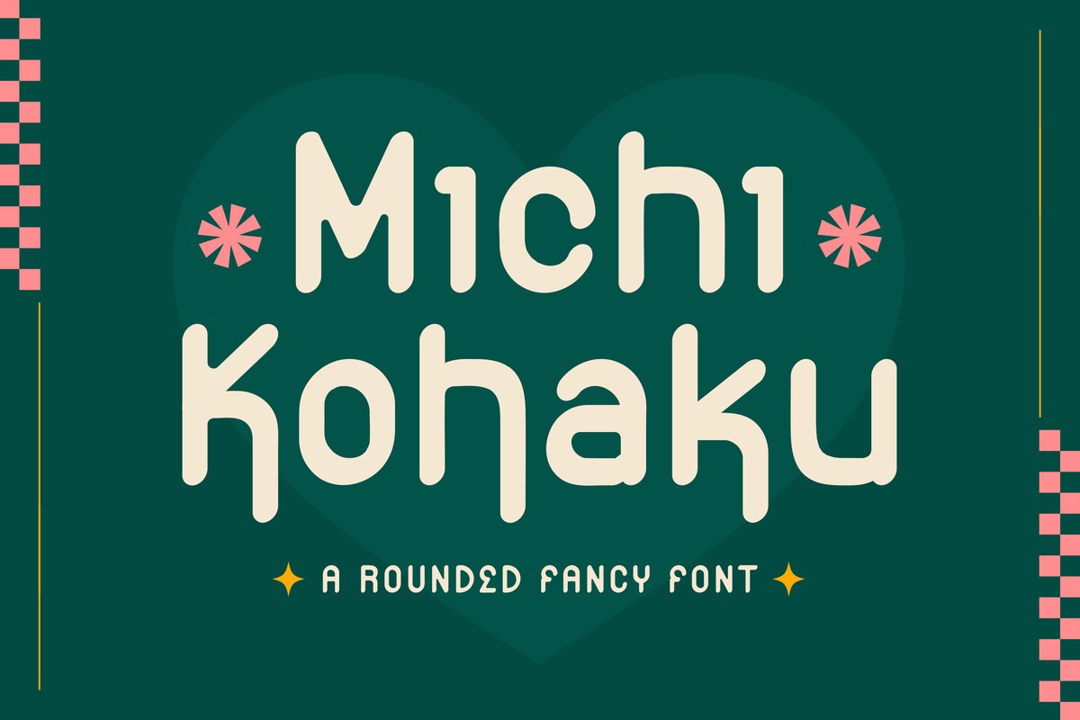 Шрифт Michi Kohaku