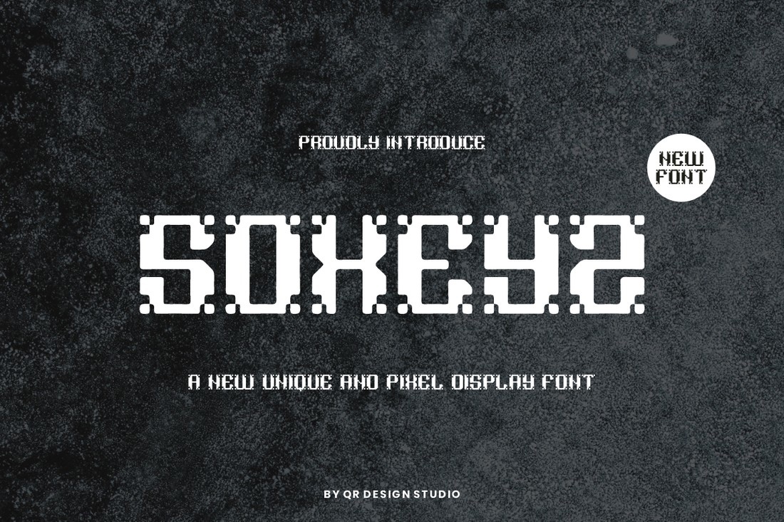 Шрифт Soxeyz