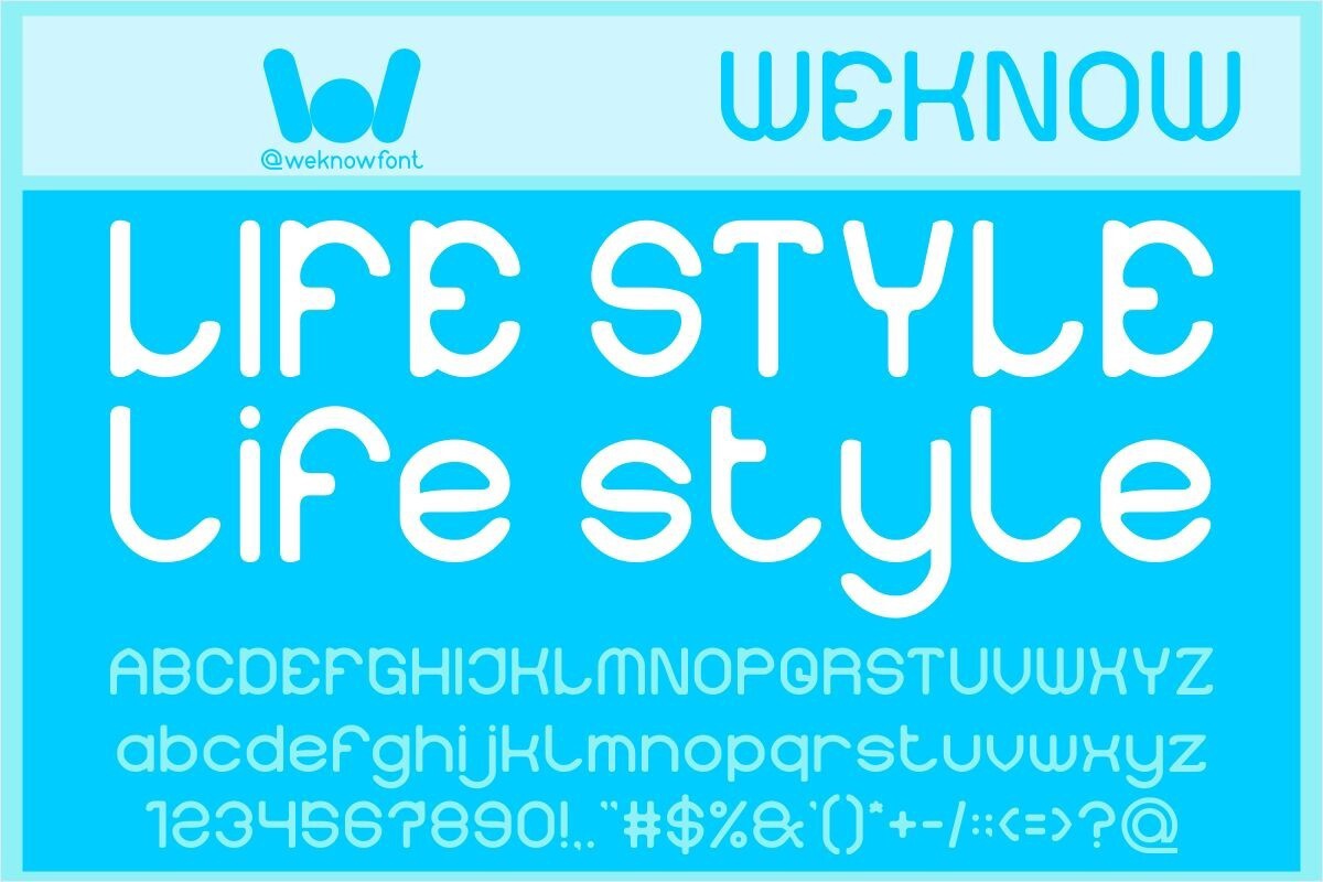 Шрифт Life Style